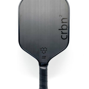 CRBN2 Carbon Fiber Pickleball Square Paddle in Black